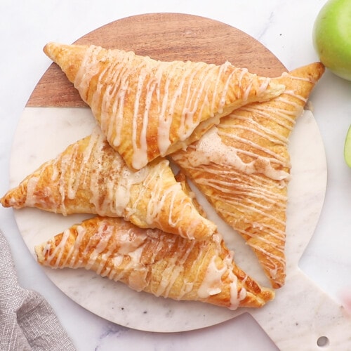 Apple Turnovers Cream