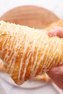Apple Turnover in hand