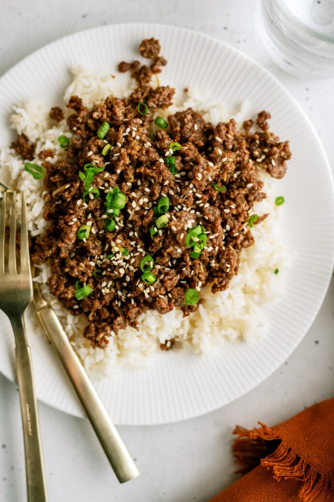 Quick Korean Beef Recipe - Lauren's Latest