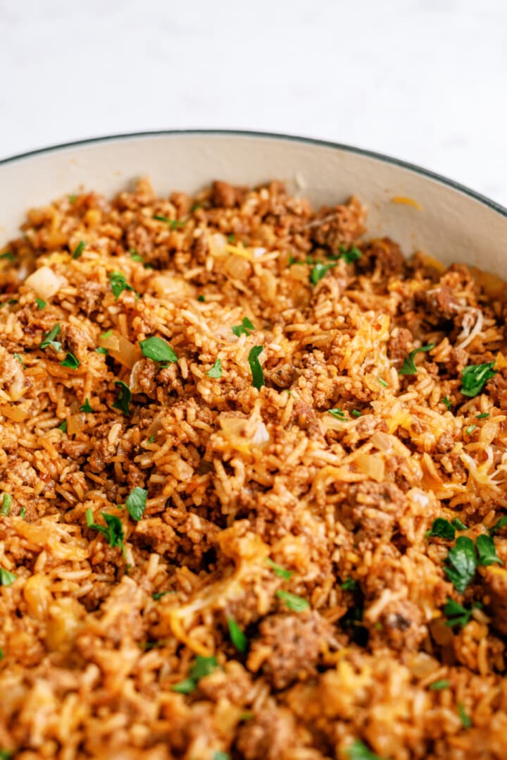 Easy Taco Rice - Lauren's Latest