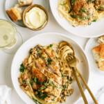 tuscan-chicken with tablescape