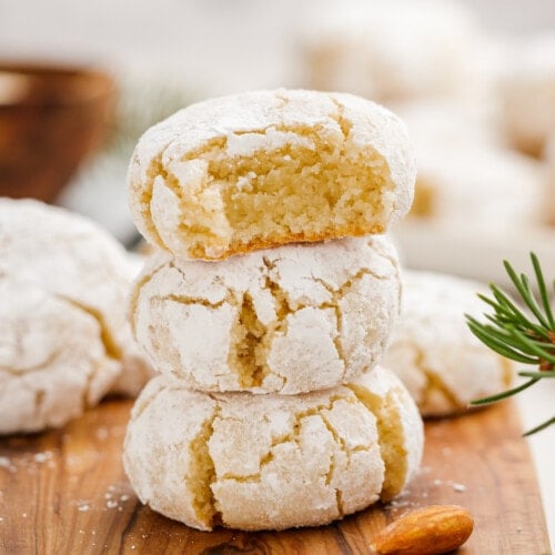 Infused Amaretti Cannasugar Almond Cookies - Kitchen Toke