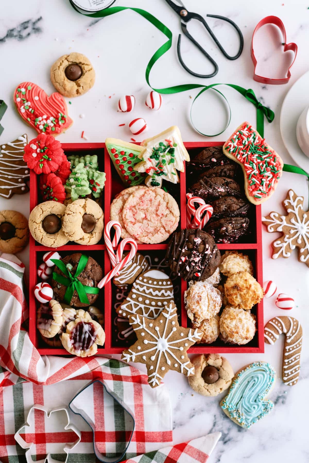 різдвяна коробка для печива