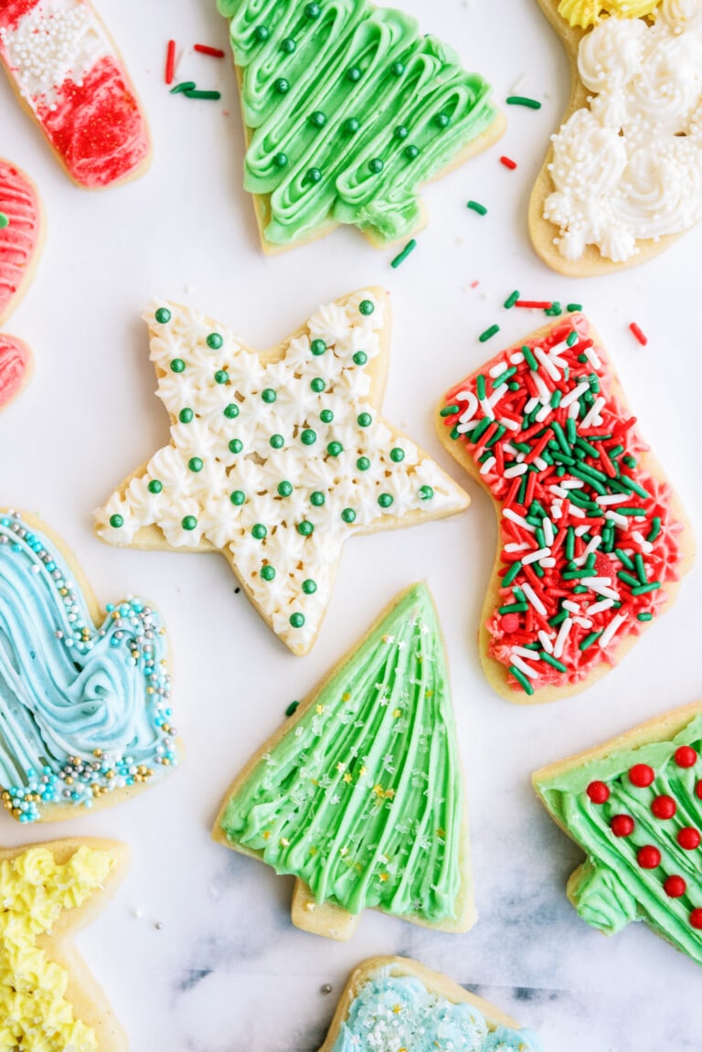 Frosted Sugar Cookies - Lauren's Latest