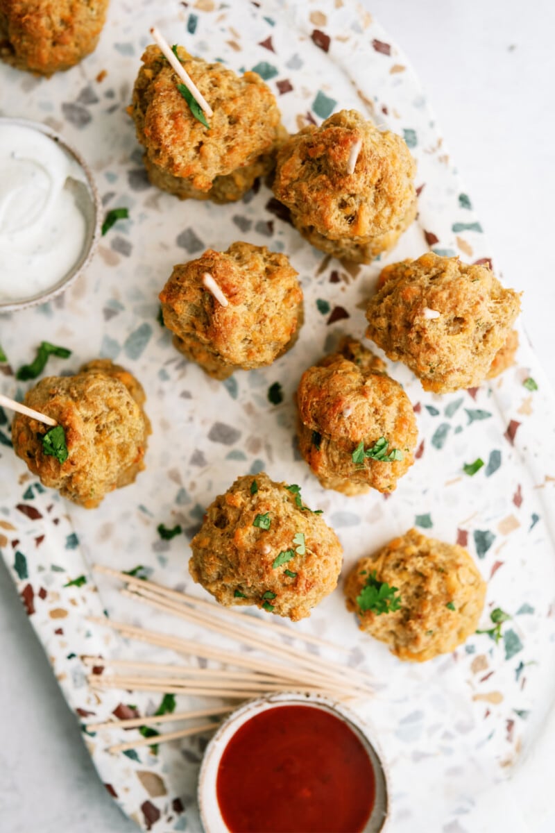 Cheddar Bay Sausage Balls - Lauren's Latest