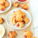 pigs in a blanket on tablescape