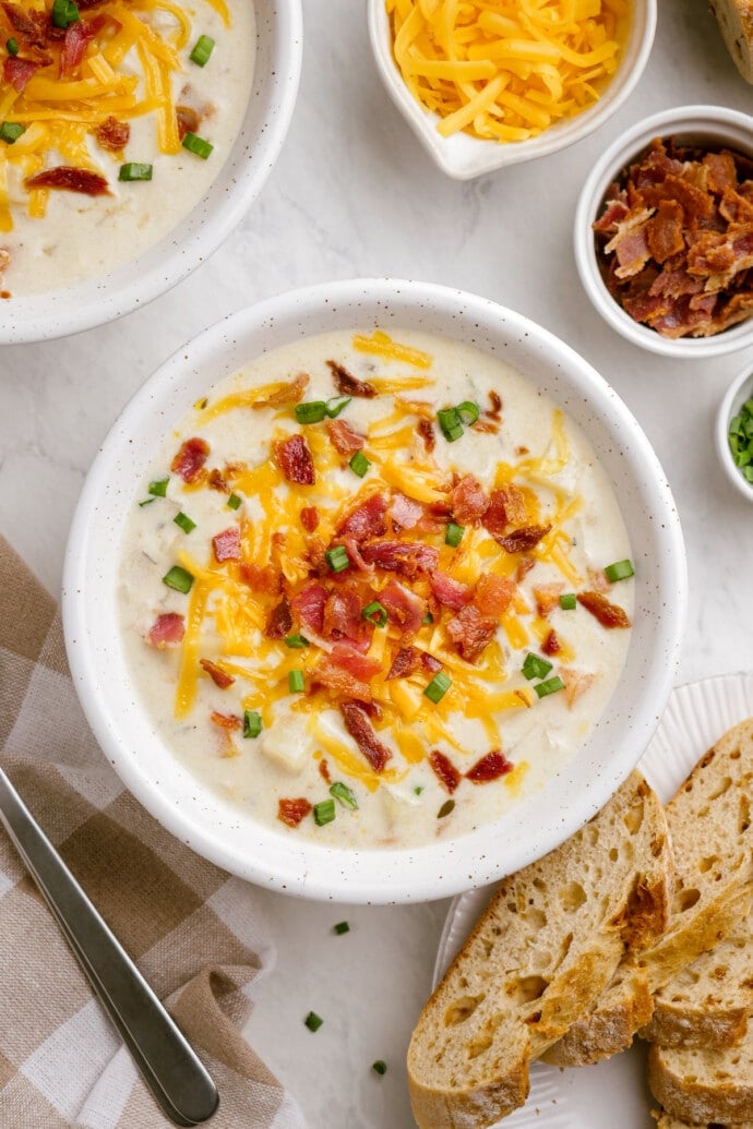 Loaded Potato Soup - Lauren's Latest