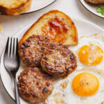 Homemade sausage seasoning mix with spices and herbs