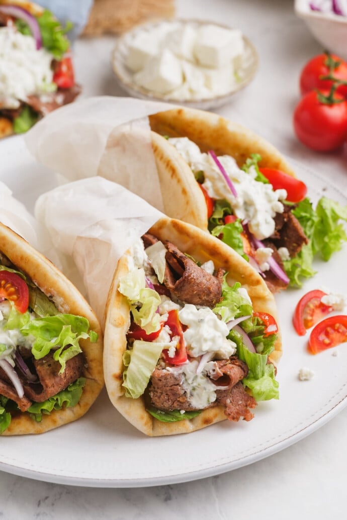 Homemade Gyros Recipe (from scratch!) Lauren's Latest