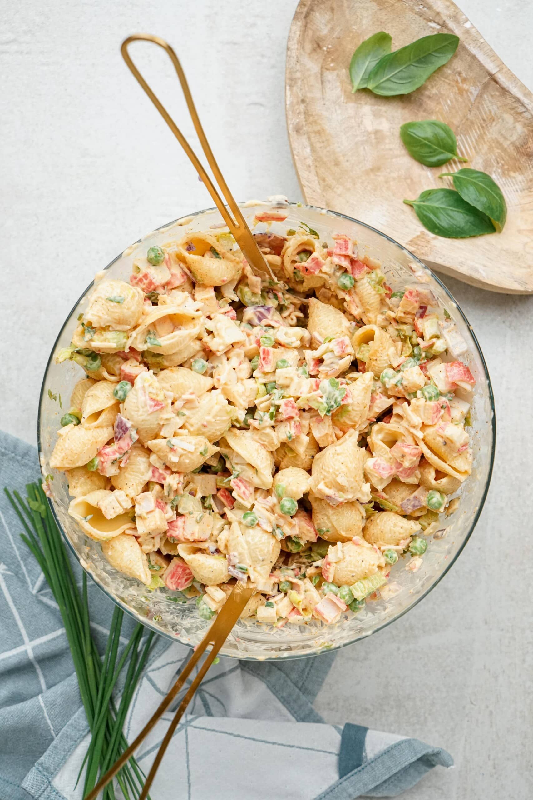 seafood pasta salad 