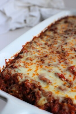 baked spaghetti casserole