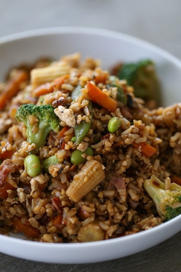 Guilt Free Fried Rice 1