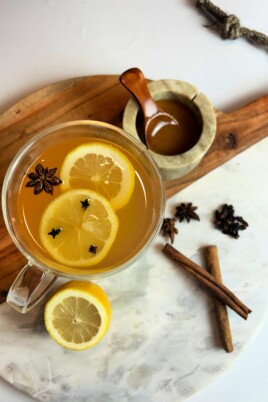 Hot Toddy on tablescape