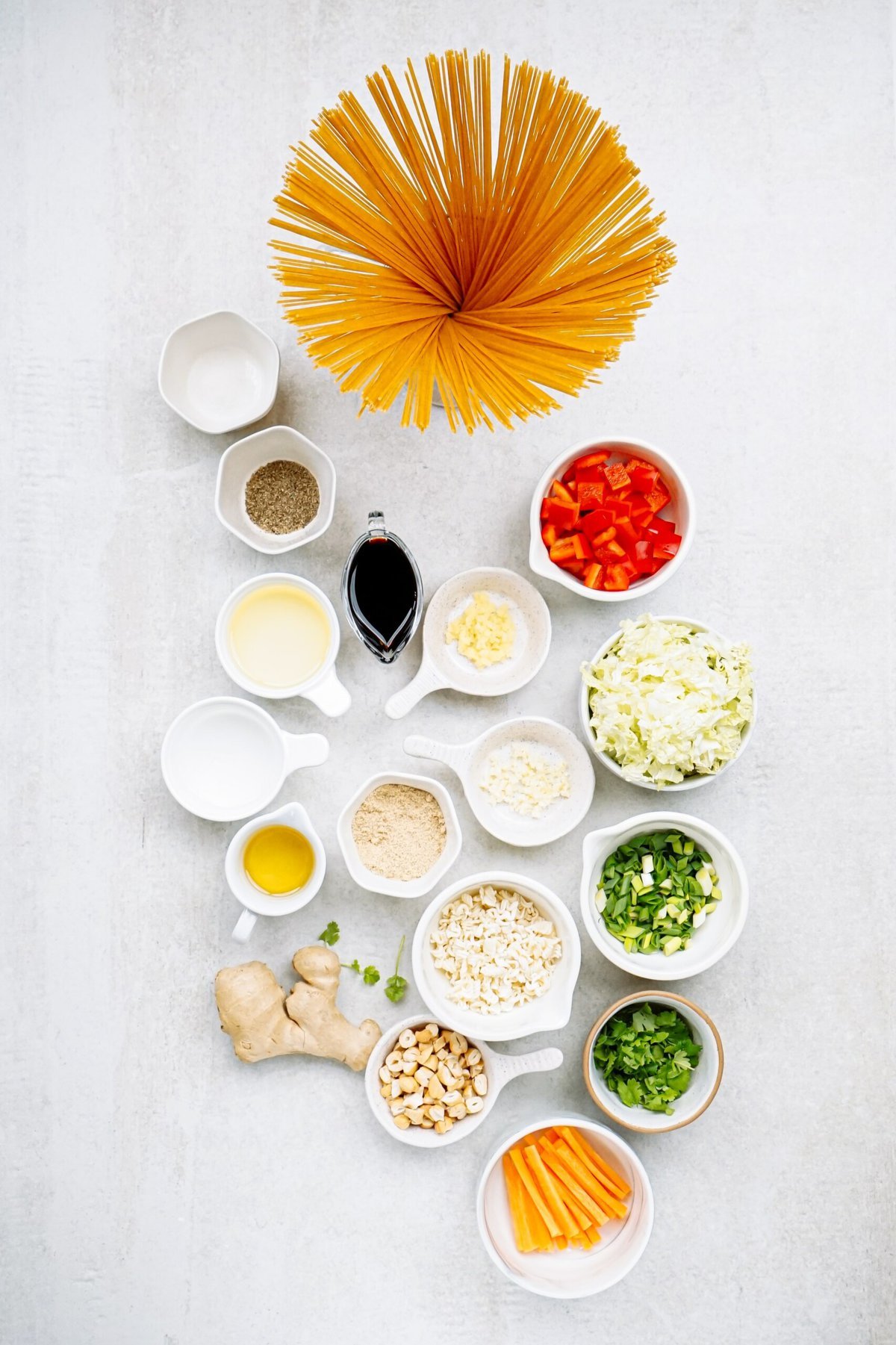 sesame noodle salad ingredients