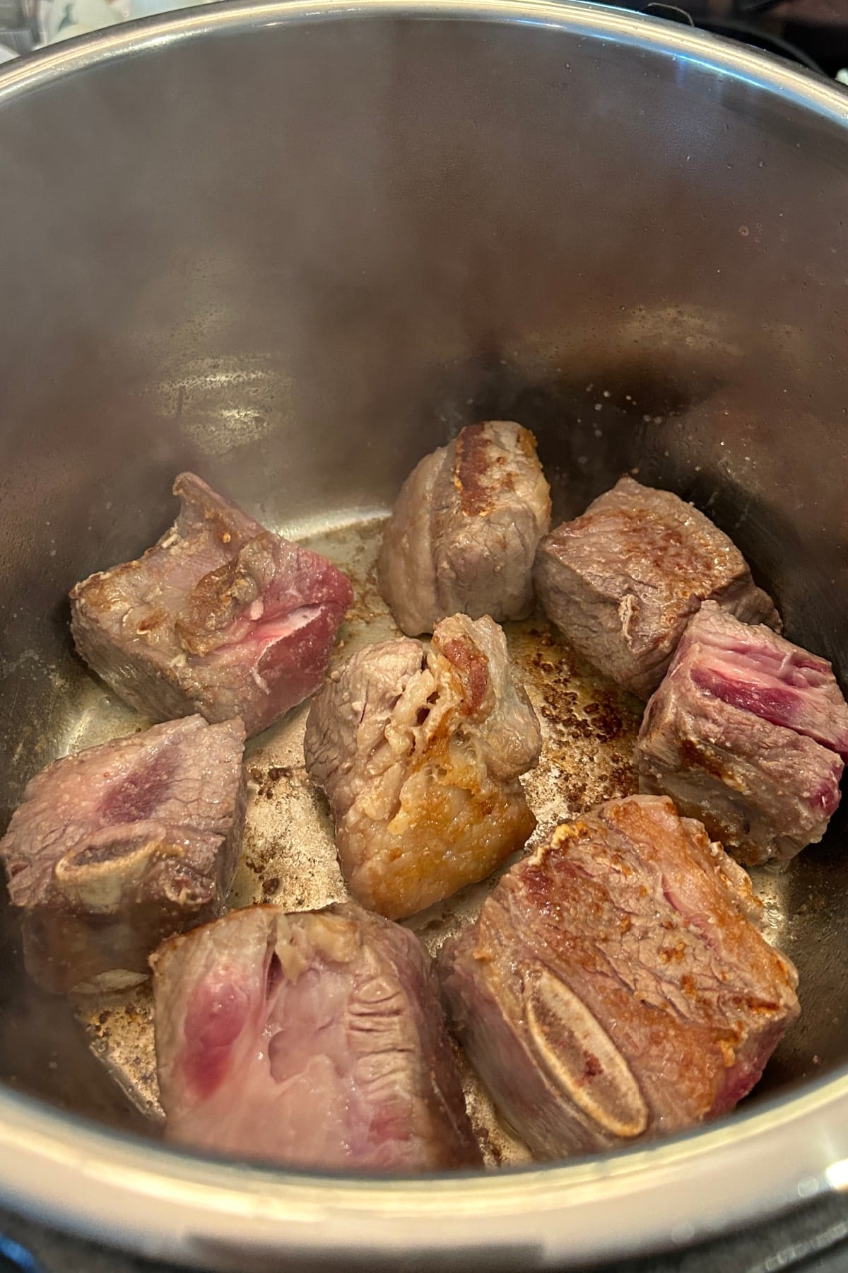 meat browning in an instant pot