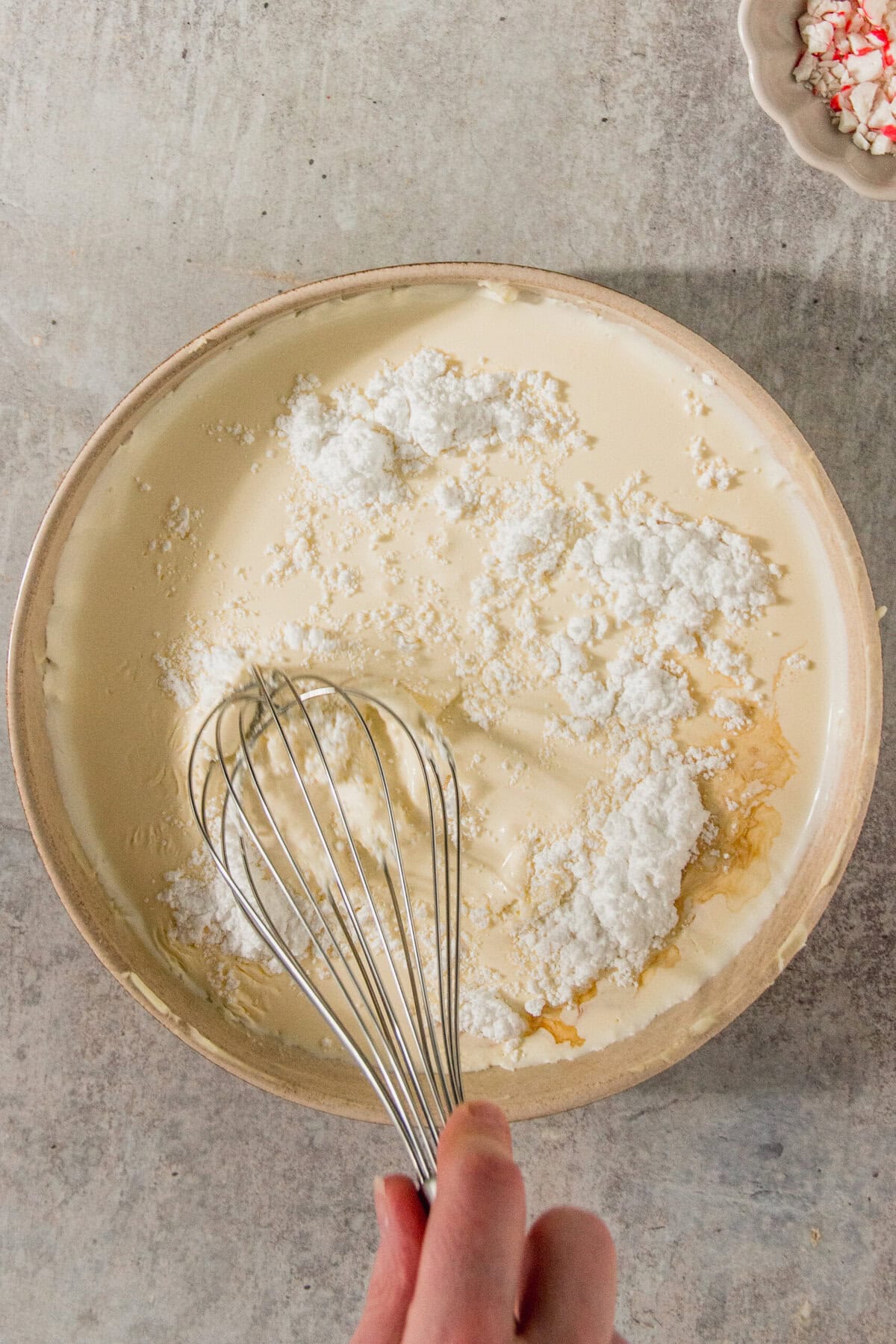 Mini Mint and White Chocolate Tarts Step 5