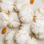 Amaretti Cookies Recipe. Photo credit Lauren's Latest.