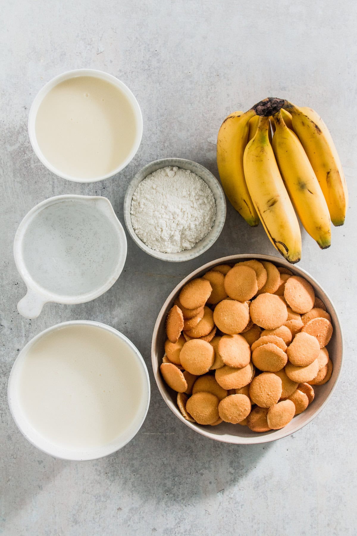 Banana Pudding Ingredients