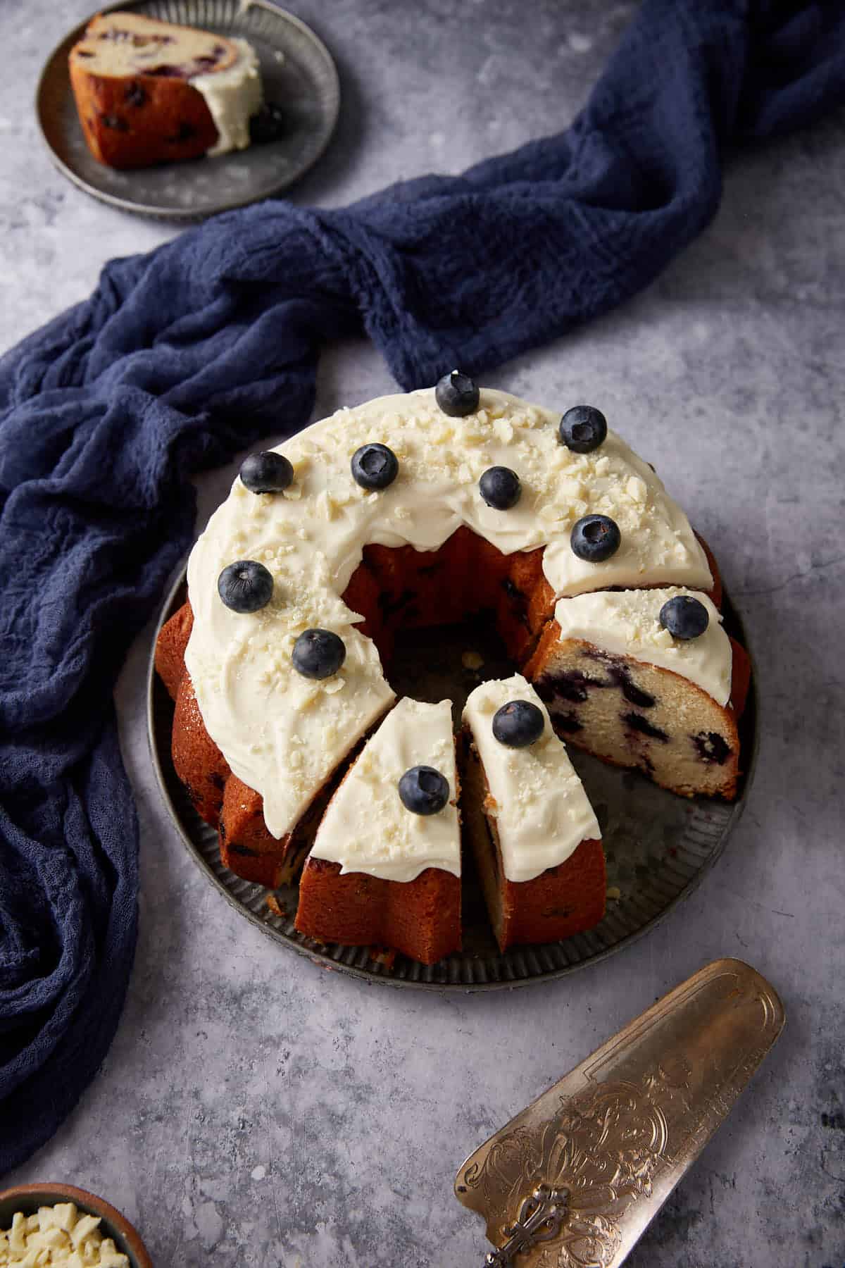 Blueberry Bundt Cake 14