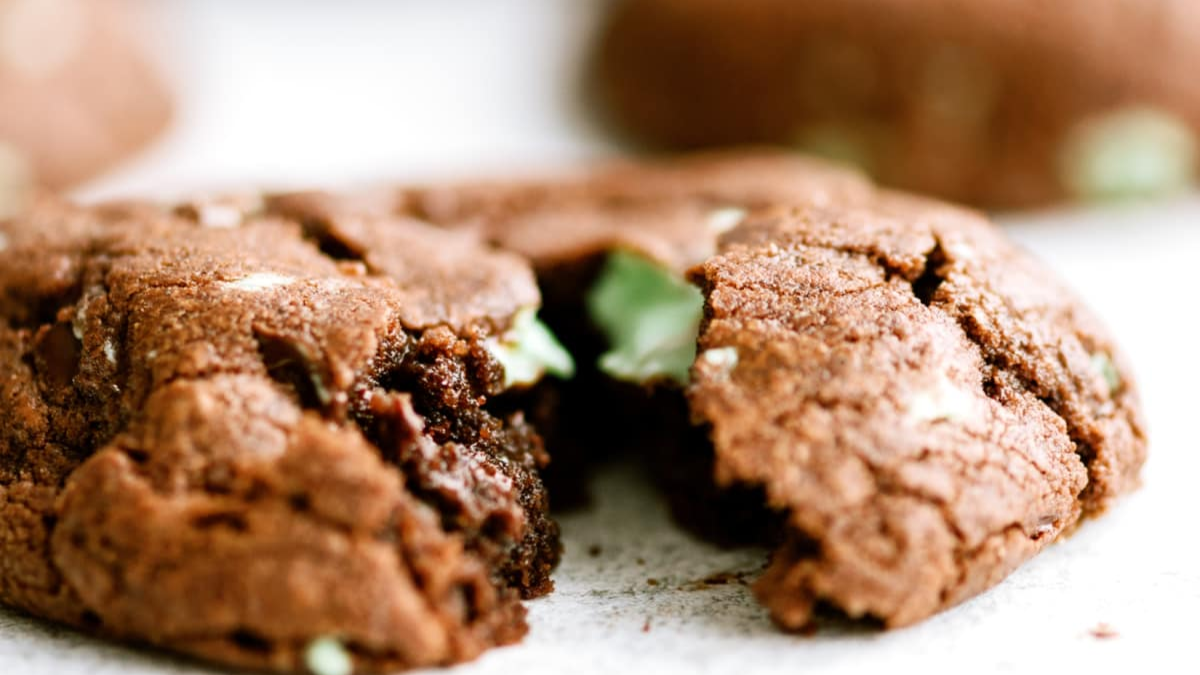 Chocolate Mint Cookies. Photo credit Lauren's Latest.