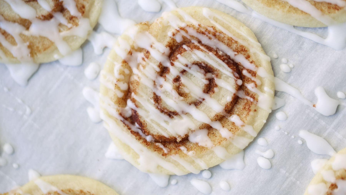 Cinnamon Roll Cookies. Photo credit Lauren's Latest.