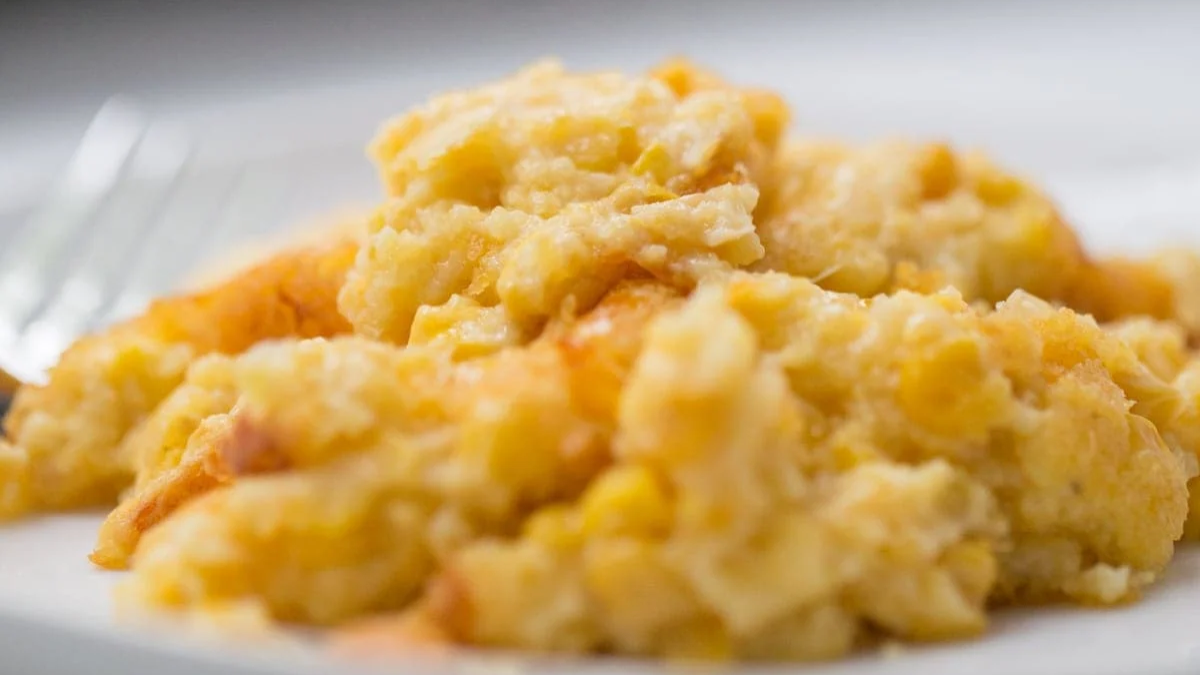 Corn Casserole Recipe. Photo credit Lauren's Latest.