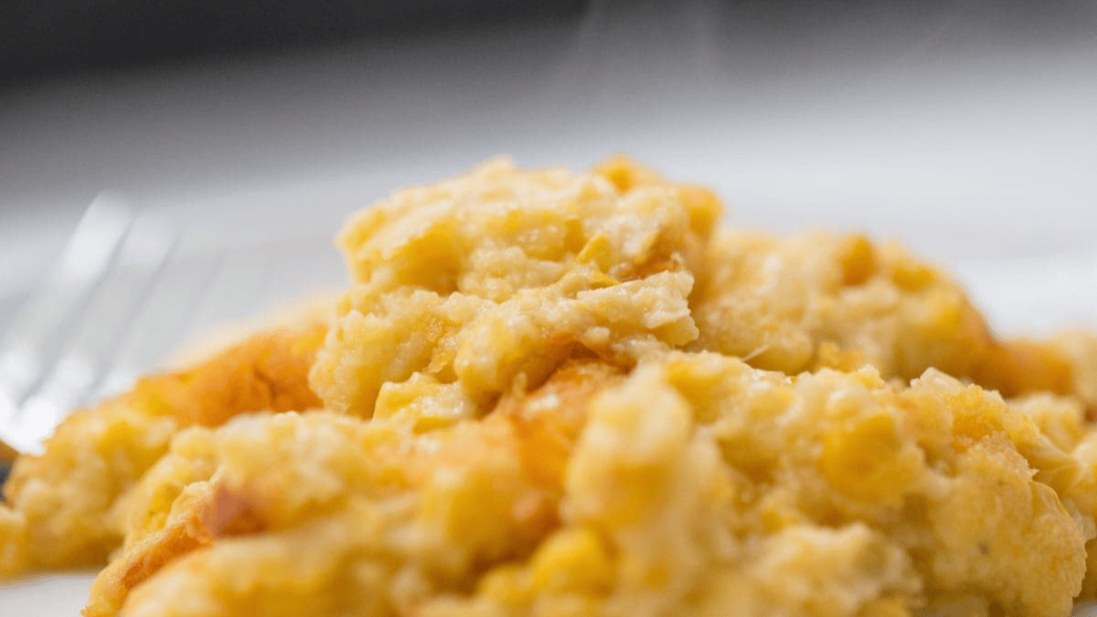 Corn Casserole Recipe. Photo credit Lauren's Latest.