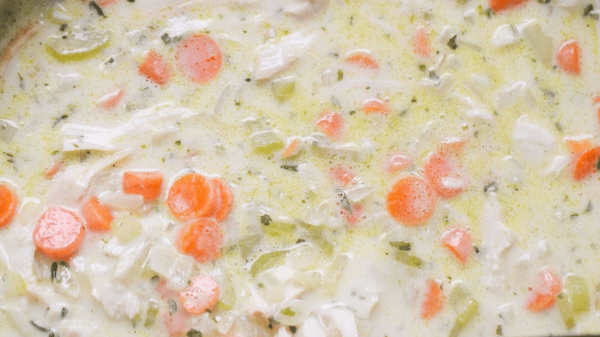 Creamy Chicken Wild Rice Soup. Photo credit Lauren's Latest.