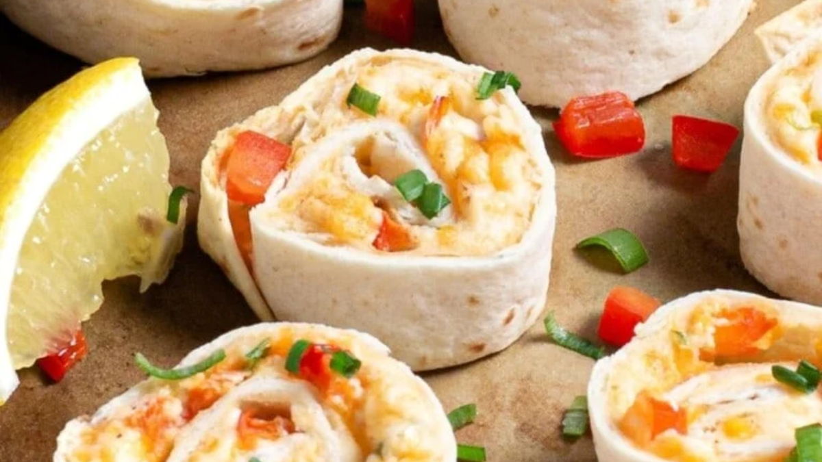 Creamy Crab Pinwheels Recipe (Freeze & Bake). Photo credit Intentional Hospitality.