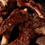 Fall Off The Bone Slow Cooker Baby Back Pork Ribs. Photo credit Butter and Baggage.