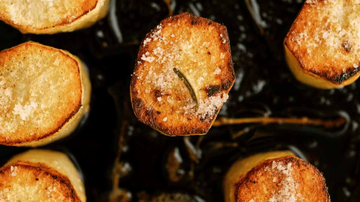 Fondant Potatoes. Photo credit Lauren's Latest.