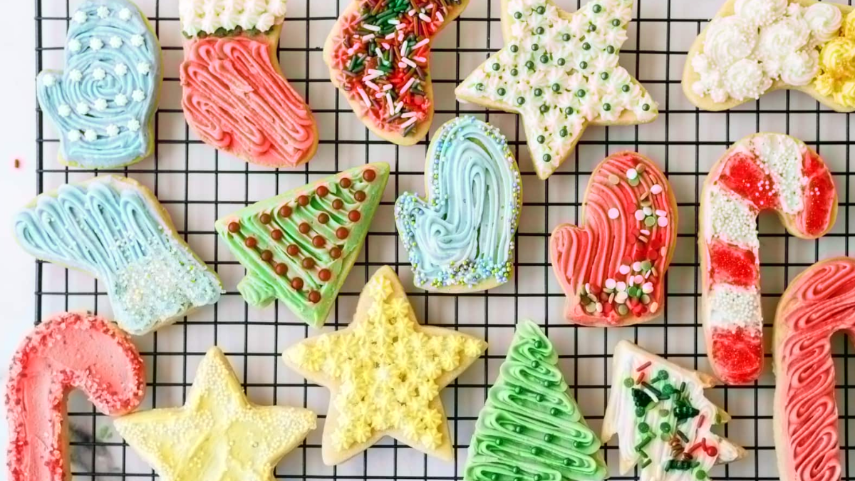 Frosted Sugar Cookies. Photo credit Lauren's Latest.