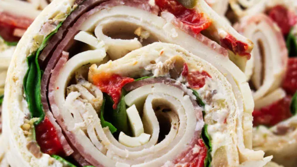 Italian Pinwheel Sandwiches. Photo credit Savor the Best.