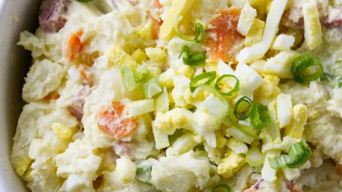 Japanese Potato Salad. Photo credit Savor the Best.