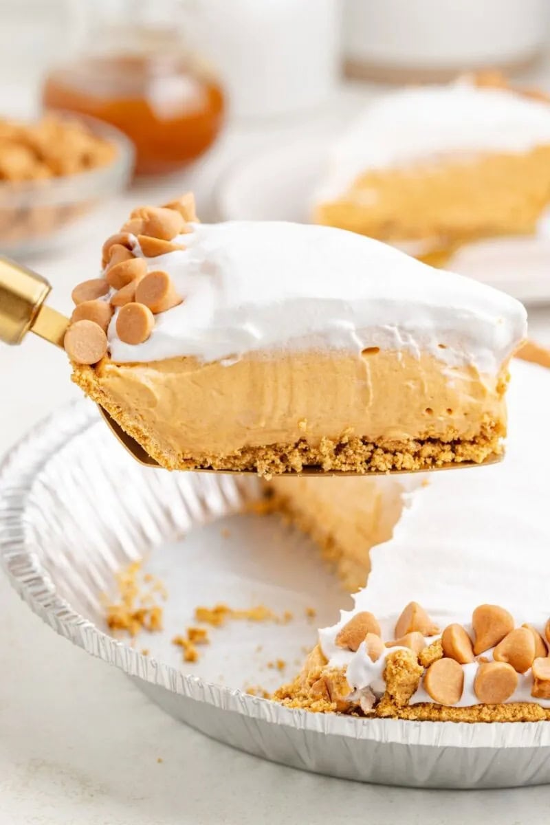 No Bake Butterscotch Pie 2 800x1