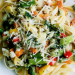 Pasta Primavera Recipe (So Easy!). Photo credit Lauren's Latest.