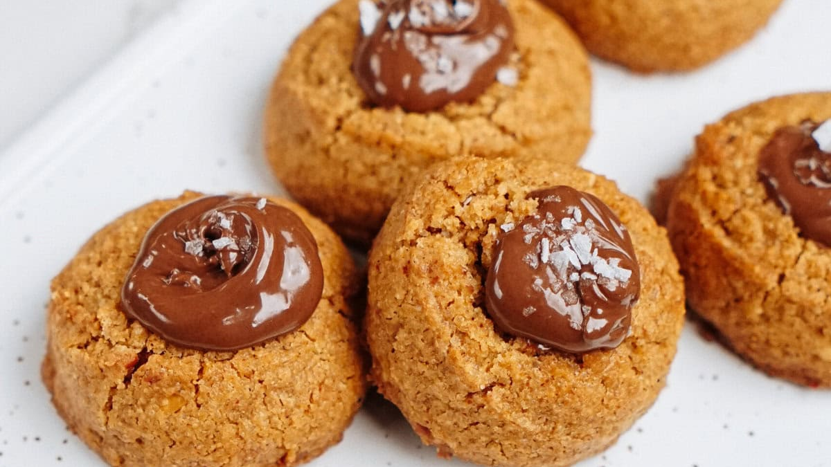 Peanut Butter Thumbprint Cookies. Photo credit Lauren's Latest.