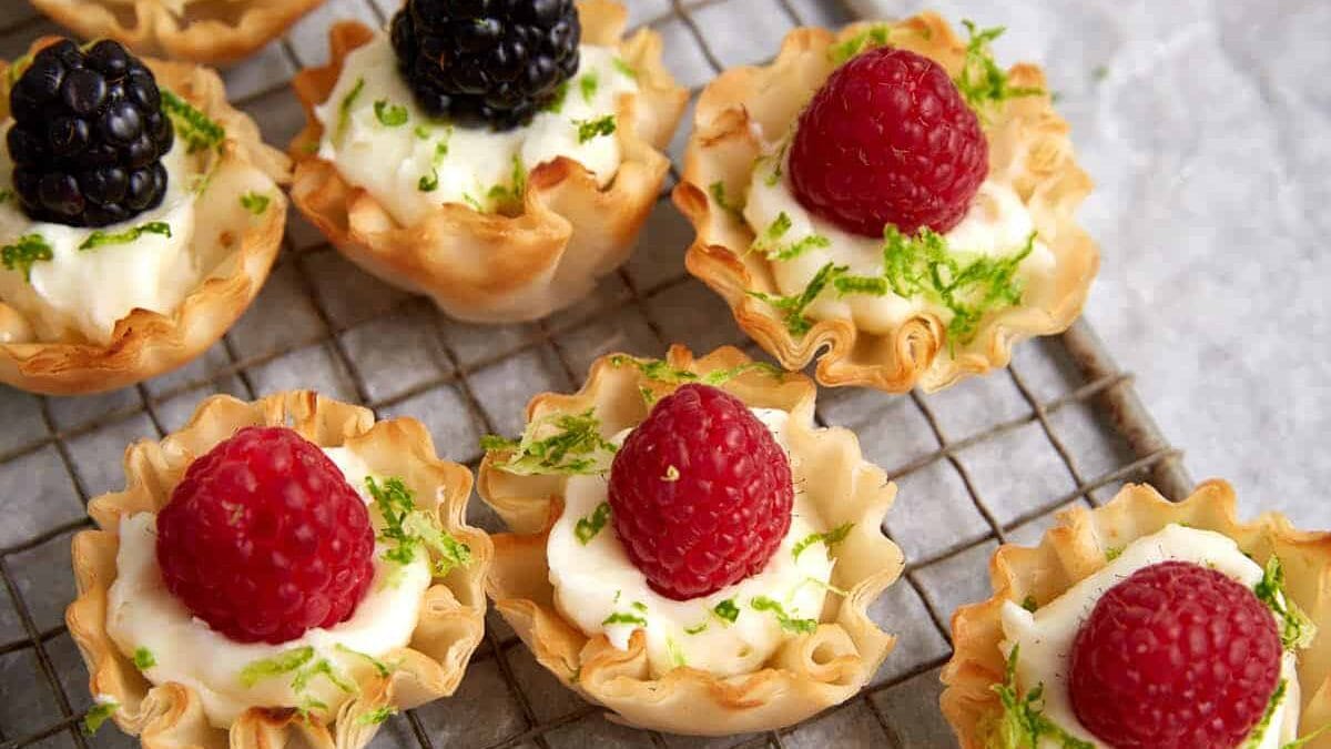 Raspberry Tarts 6