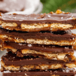 Saltine Christmas Crack. Photo credit Lauren's Latest.