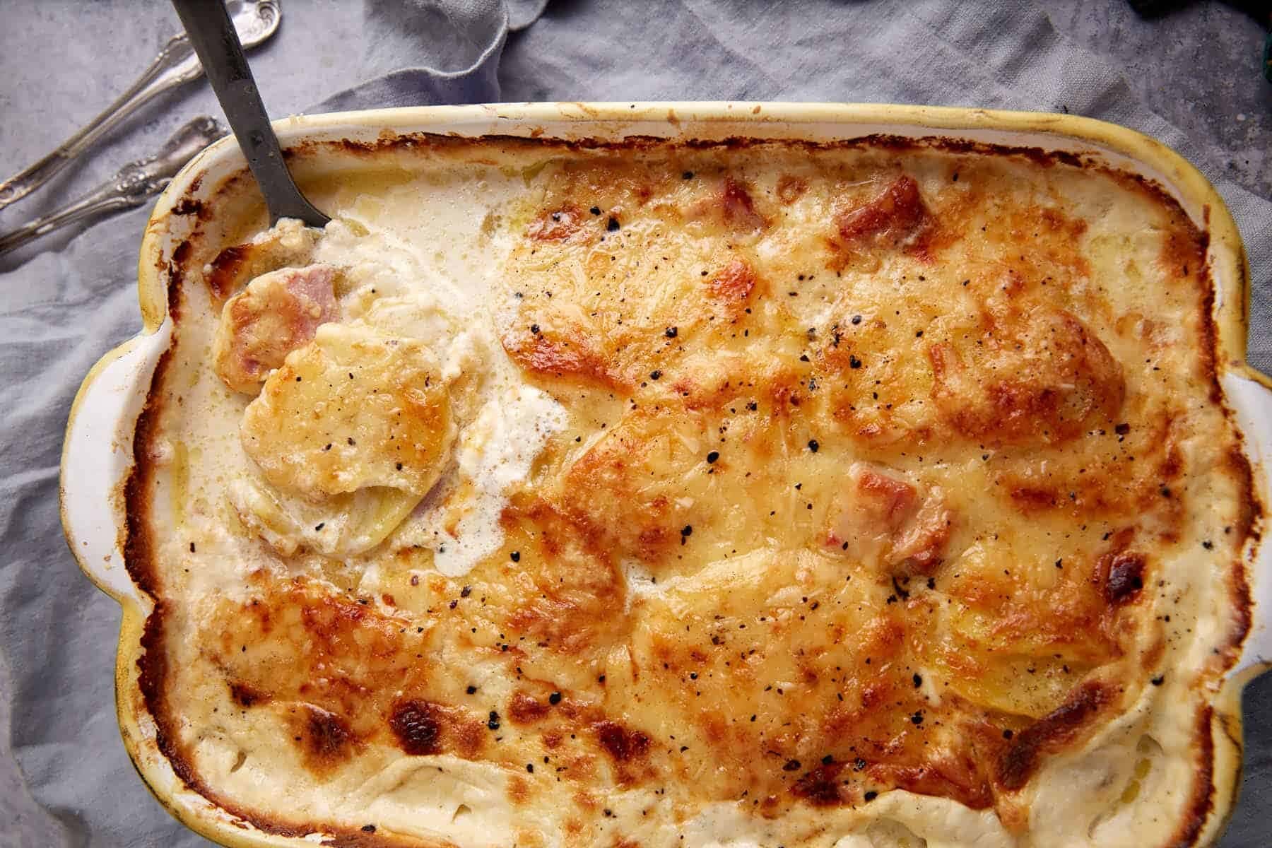 Scalloped Potatoes and Ham 11