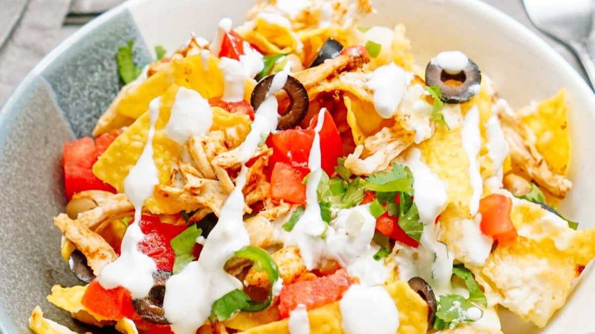 Shredded Chicken Nacho Recipe. Photo credit Lauren's Latest.