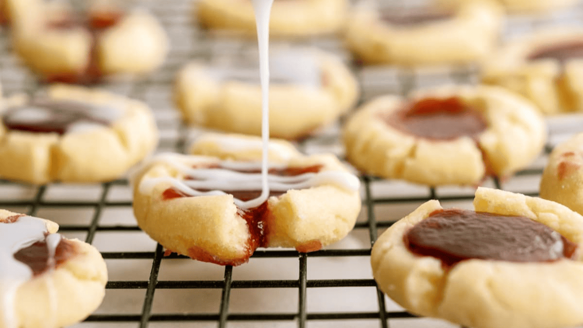 Thumbprint Cookies. Photo credit Lauren's Latest.