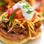 Tostada Recipe. Photo credit Lauren's Latest.
