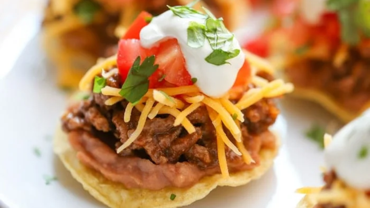 Tostada Recipe. Photo credit Lauren's Latest.