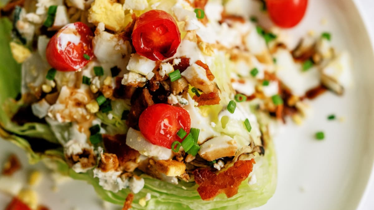 Wedge Salad. Photo credit Lauren's Latest.