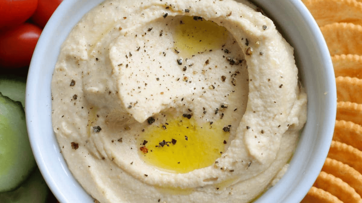 Classic Hummus Recipe. Photo credit Lauren's Latest.