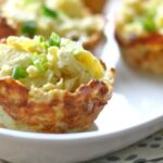 Easter Breakfast Hash Brown Egg Cups. Photo credit Lauren's Latest.