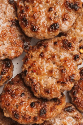 Easy Homemade Breakfast Sausage Recipe. Photo credit Lauren's Latest.