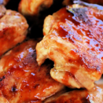Easy Honey BBQ Chicken. Photo credit Lauren's Latest.