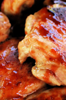 Easy Honey BBQ Chicken. Photo credit Lauren's Latest.